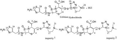 Study on Isomeric Impurities in Cefotiam Hydrochloride